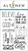 Altenew Clear Stamps Z - Thoughts & Reminders Stamp Set