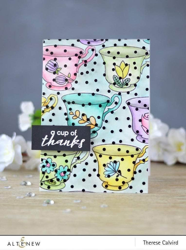 Altenew Clear Stamps Z - Ultimate Floral Script Collection