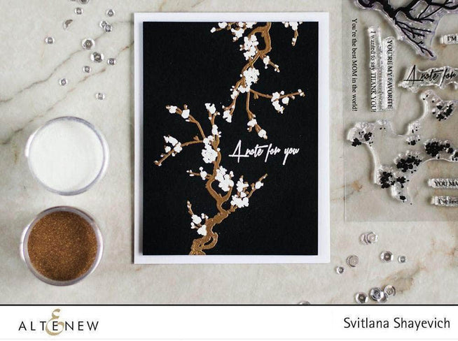 Photocentric Clear Stamps Under the Cherry Blossom Tree Stamp Set