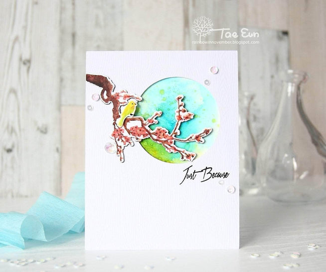 Photocentric Clear Stamps Under the Cherry Blossom Tree Stamp Set