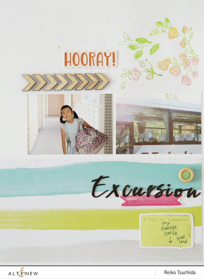 Photocentric Clear Stamps Watercolor Doodles Stamp Set