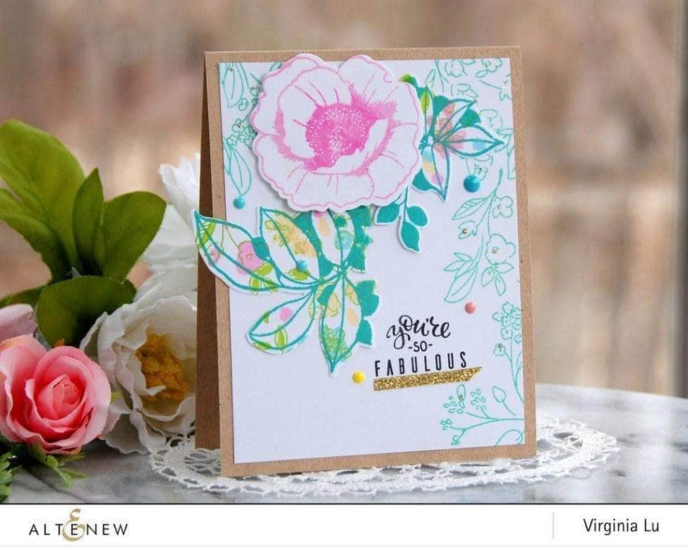 Photocentric Clear Stamps Watercolor Doodles Stamp Set