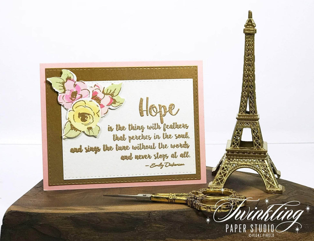 Photocentric Clear Stamps Wings of Hope Stamp Set