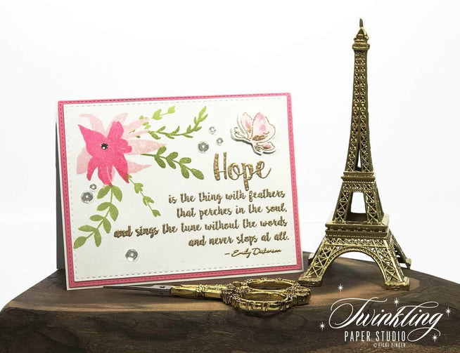 Photocentric Clear Stamps Wings of Hope Stamp Set