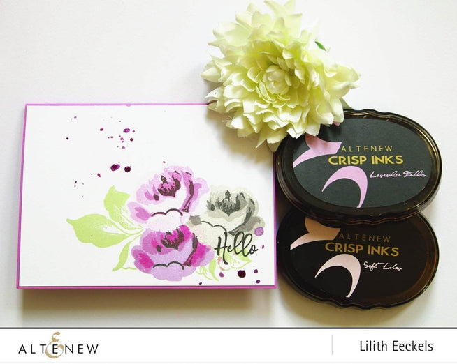 Photocentric Clear Stamps Winter Rose Stamp Set