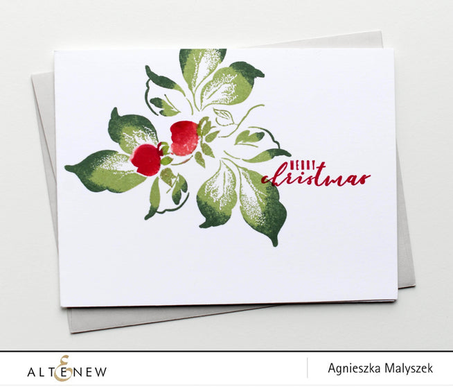Photocentric Clear Stamps Winter Rose Stamp Set