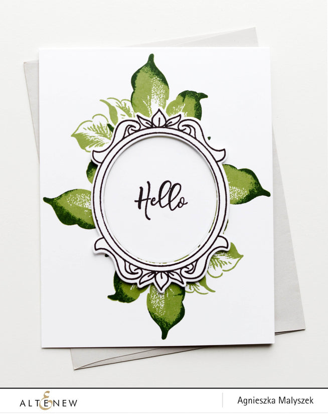Photocentric Clear Stamps Winter Rose Stamp Set