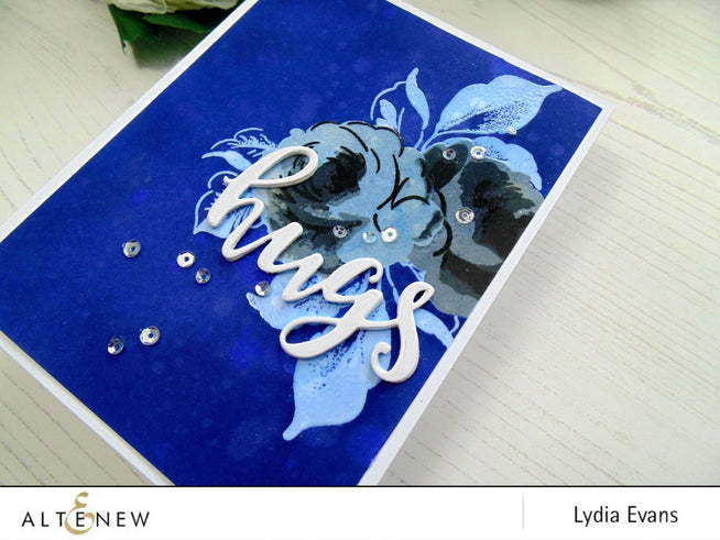 Photocentric Clear Stamps Winter Rose Stamp Set