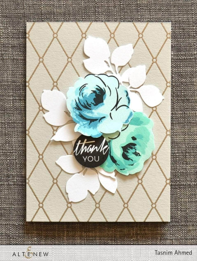 Photocentric Clear Stamps Winter Rose Stamp Set