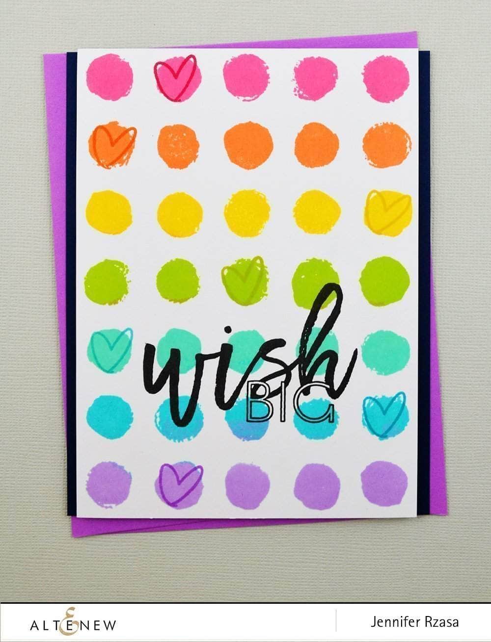 Photocentric Clear Stamps Wish Big Stamp Set