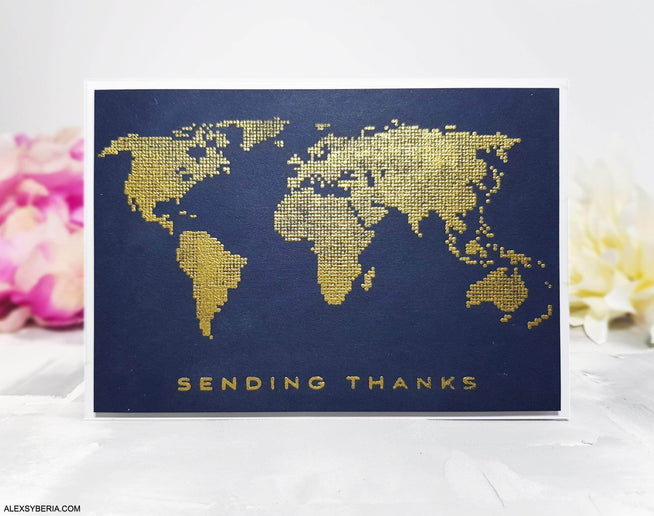 Photocentric Clear Stamps World Map Stamp Set