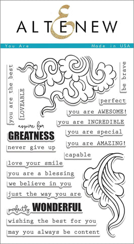 Photocentric Clear Stamps You Are... Stamp Set