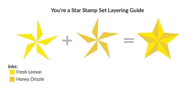 Photocentric Clear Stamps You're a Star Stamp Set