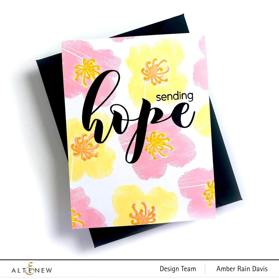 Photocentric Clear Stamps Zig Zag Floral Stamp Set