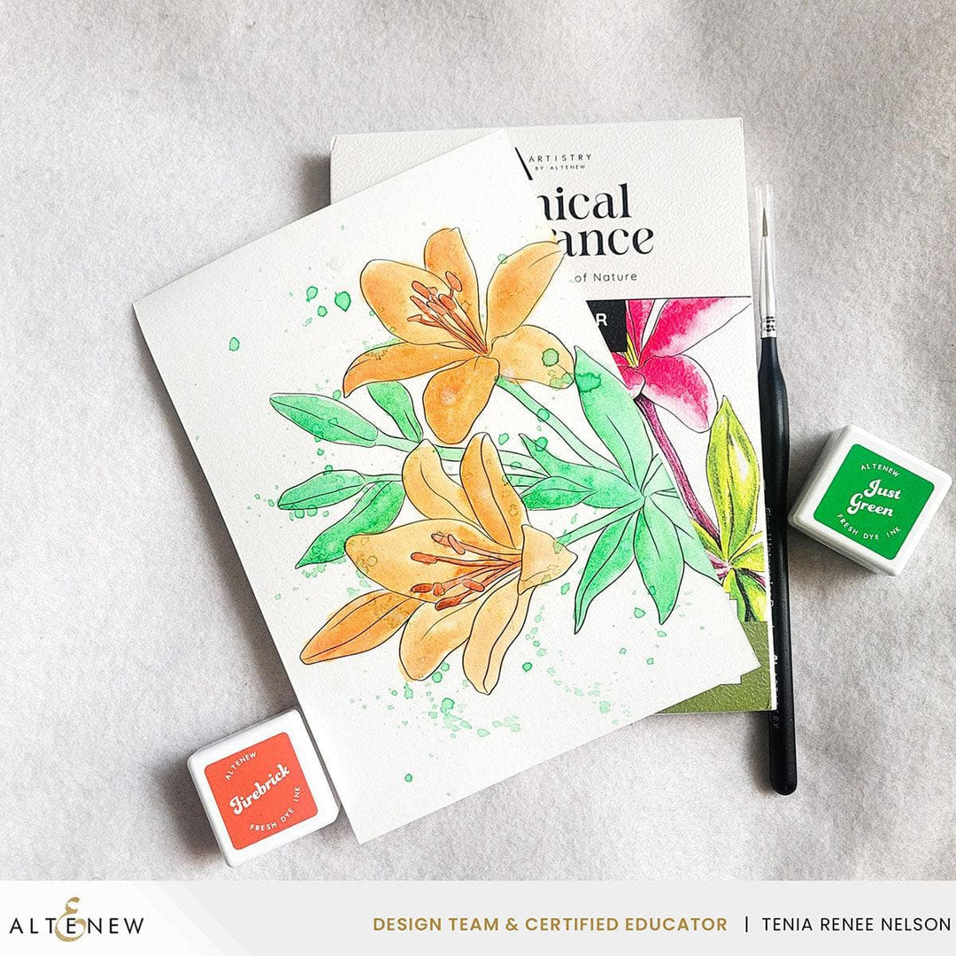 Botanical Elegance: Capture the Colors of Nature Watercolor Coloring Book