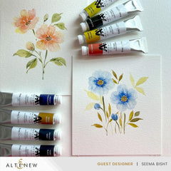 Botanical Elegance: Capture the Colors of Nature Watercolor Coloring Book