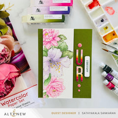 Botanical Elegance: Capture the Colors of Nature Watercolor Coloring Book