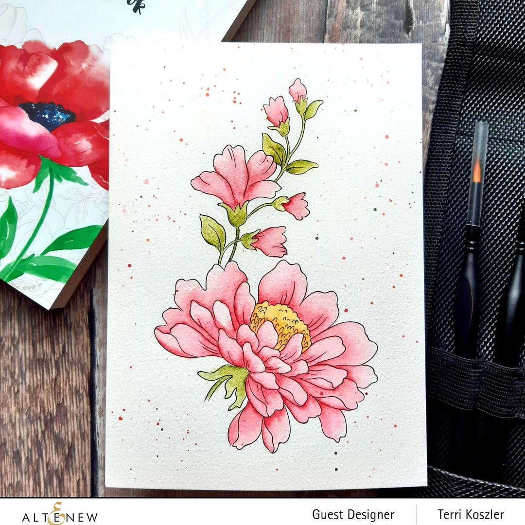 Kiaace Co. Ltd. Coloring Book Watercolor Coloring Book