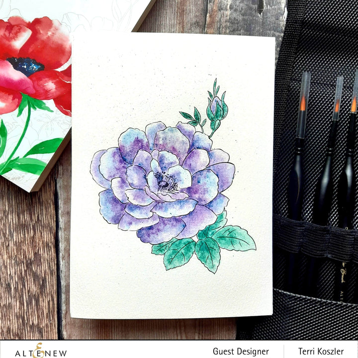 Kiaace Co. Ltd. Coloring Book Watercolor Coloring Book