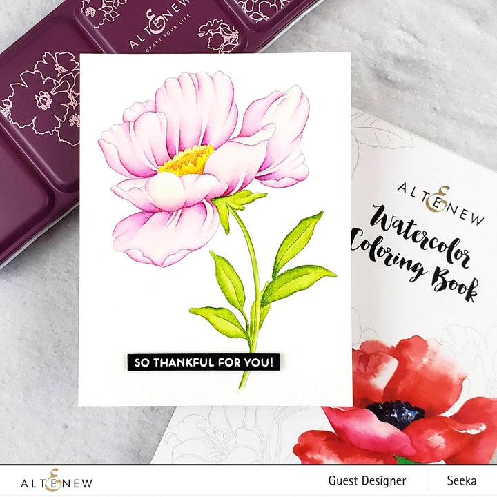 Kiaace Co. Ltd. Coloring Book Watercolor Coloring Book