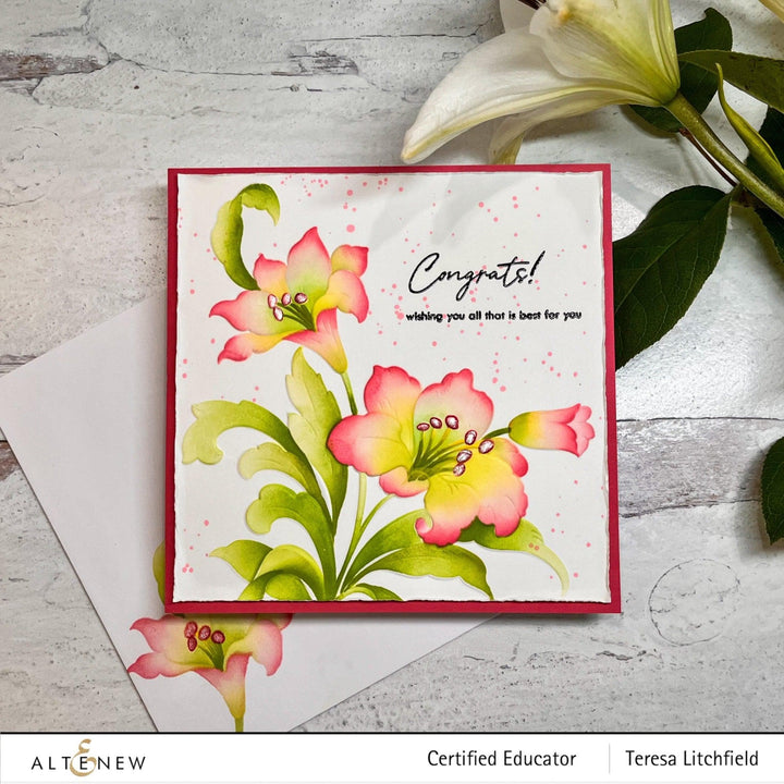 Altenew Craft Your Life Project Kit Craft Your Life Project Kit: Feathered Lilies
