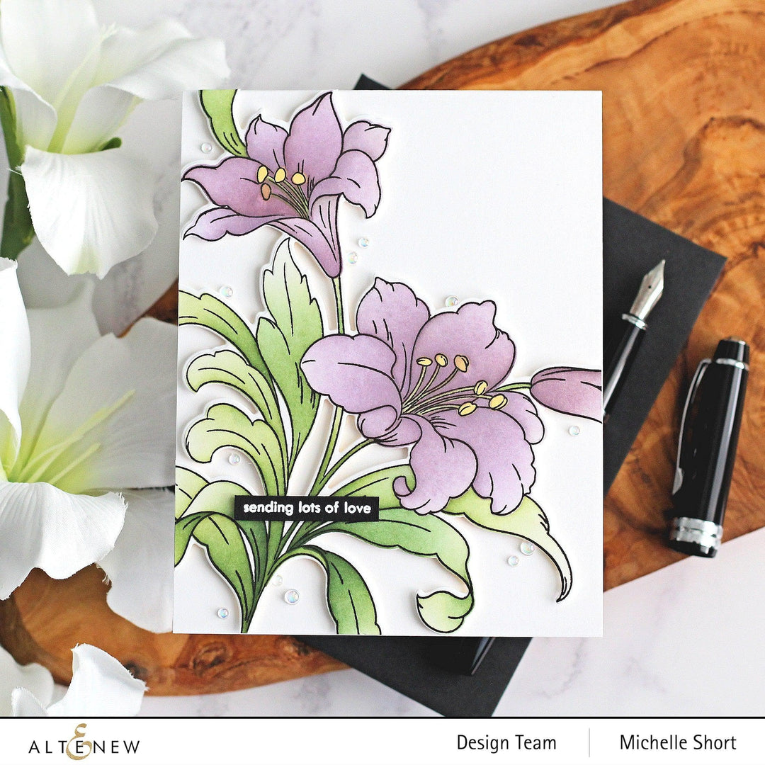 Altenew Craft Your Life Project Kit Craft Your Life Project Kit: Feathered Lilies
