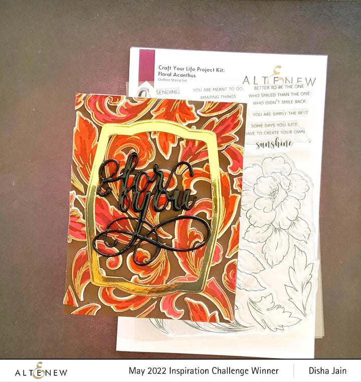 Altenew Craft Your Life Project Kit Craft Your Life Project Kit: Floral Acanthus
