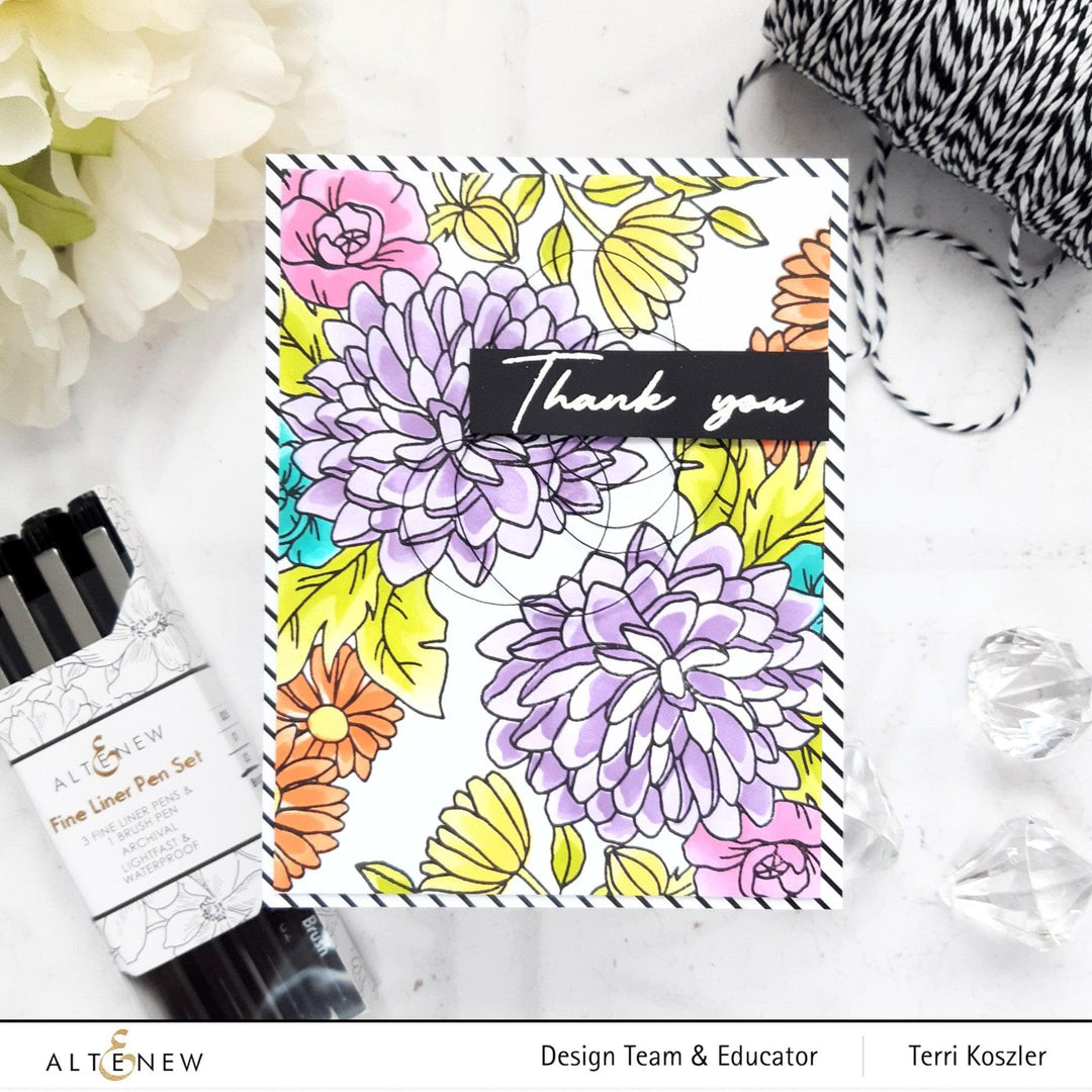 Altenew Craft Your Life Project Kit Craft Your Life Project Kit: Florescence