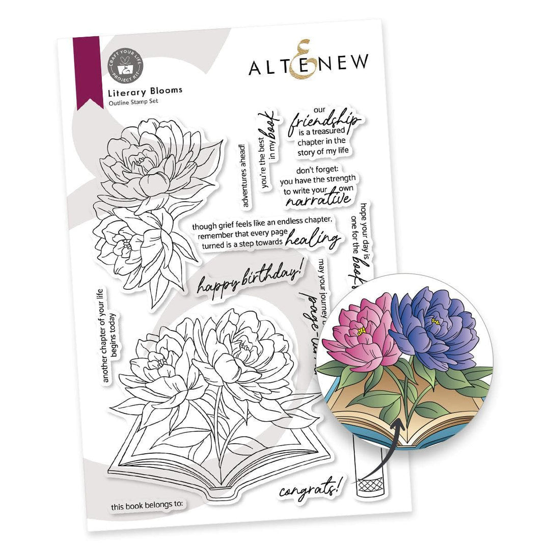Craft Your Life Project Kit: Literary Blooms