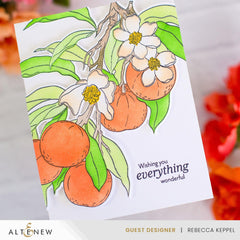 Craft Your Life Project Kit: Tangerine Grove & Artists' Watercolor 24 Pan Set Bundle