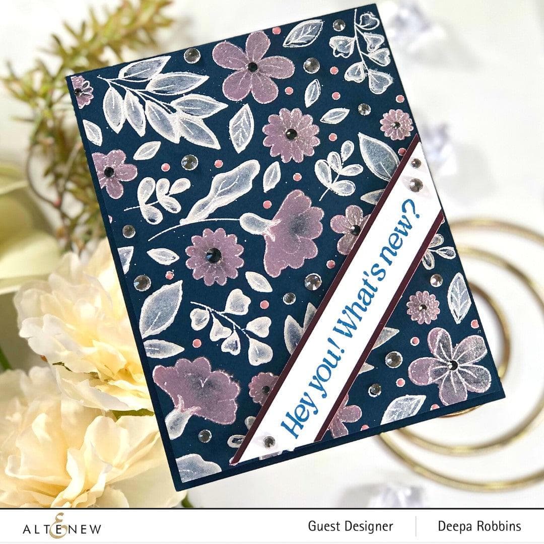 Altenew Craft Your Life Project Kit Craft Your Life Project Kit: Zero-Waste Flowery Pattern