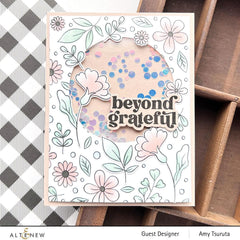 Altenew Craft Your Life Project Kit Craft Your Life Project Kit: Zero-Waste Flowery Pattern