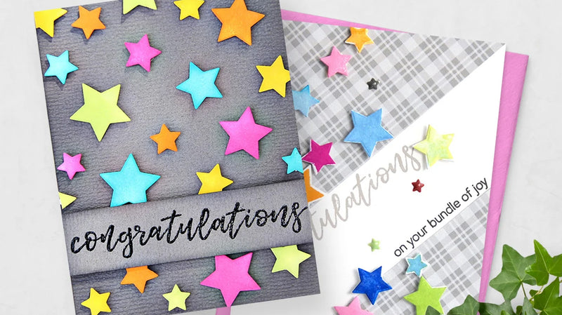 Handmade congratulations card