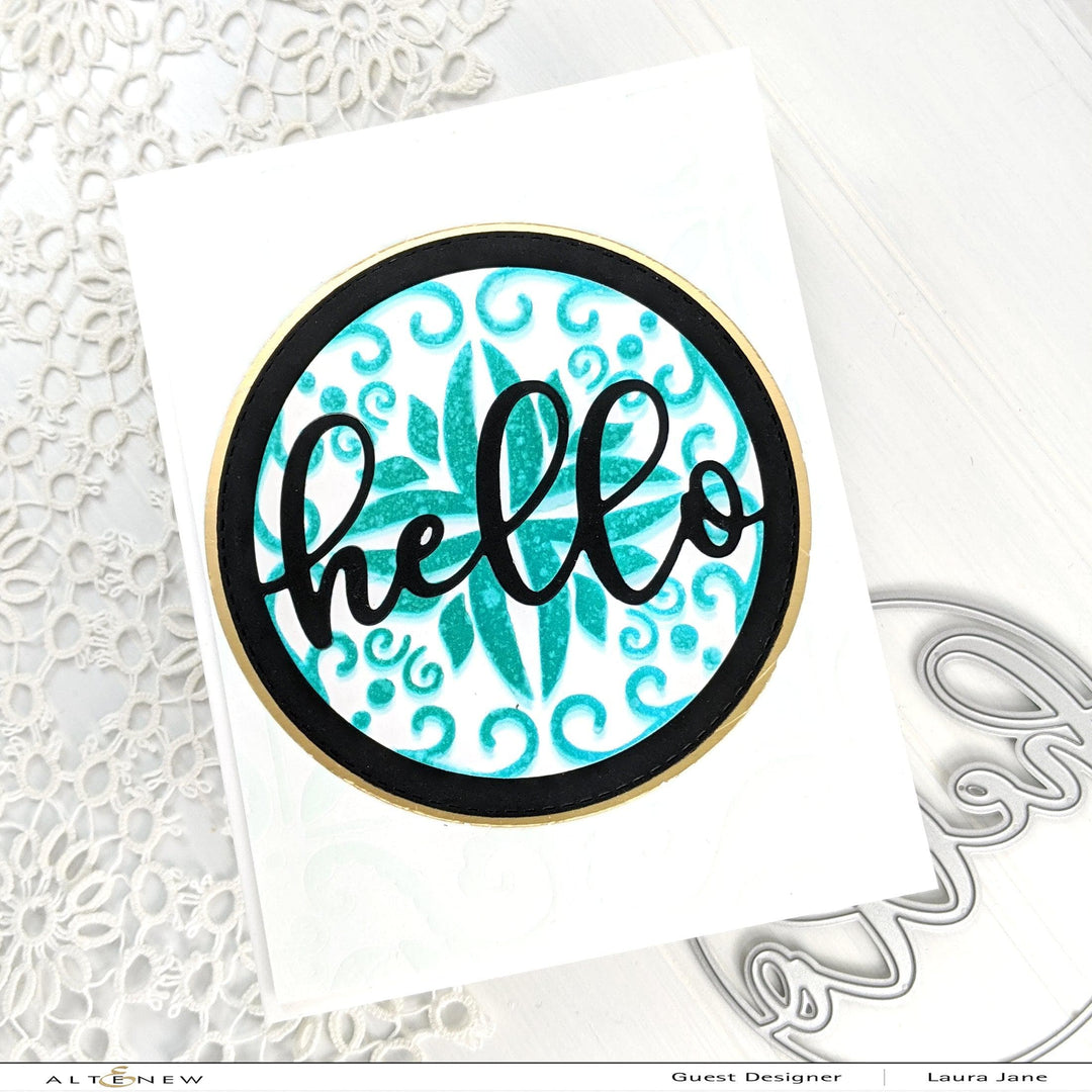 Altenew Die Bundle Circled Greetings Die Bundle