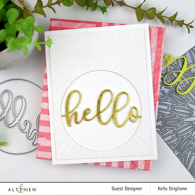 Altenew Die Bundle Circled Greetings Die Bundle