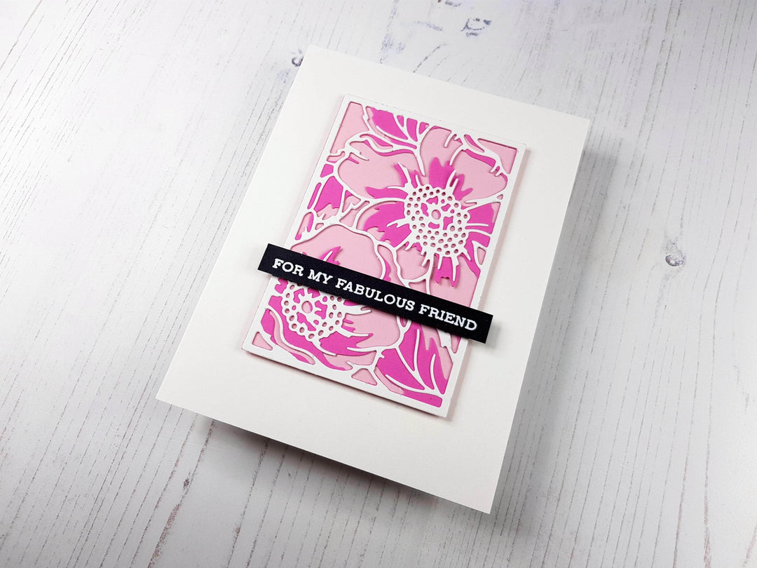 Altenew Die Bundle Dog Rose Panel A & B Die Bundle