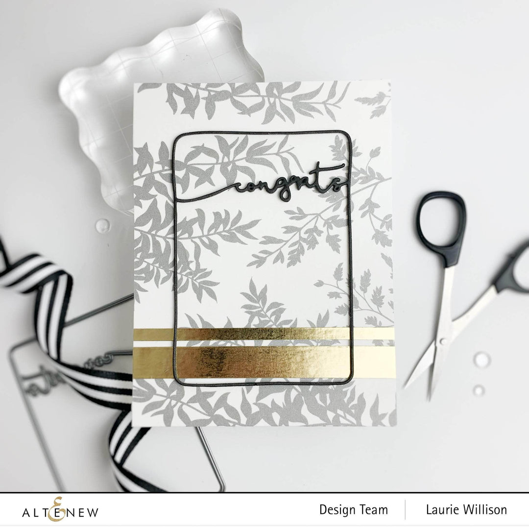 Altenew Die Bundle Framed Thanks & Congrats Die Bundle
