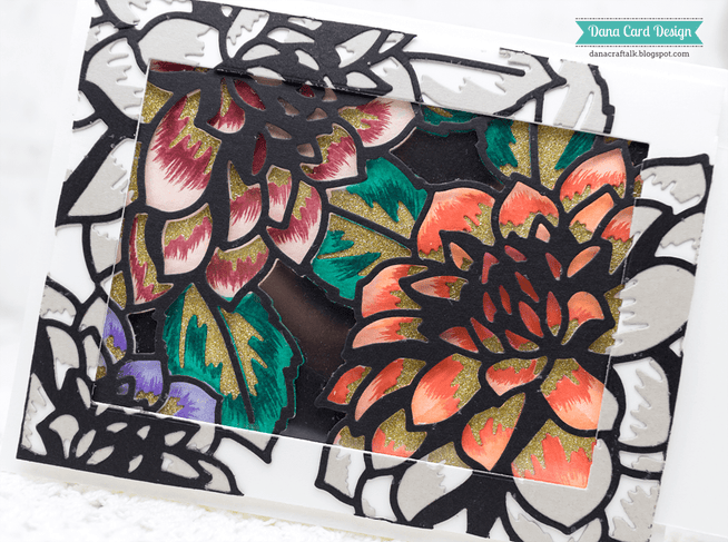 Altenew Die Bundle Layered Floral Cover Die A & B Bundle