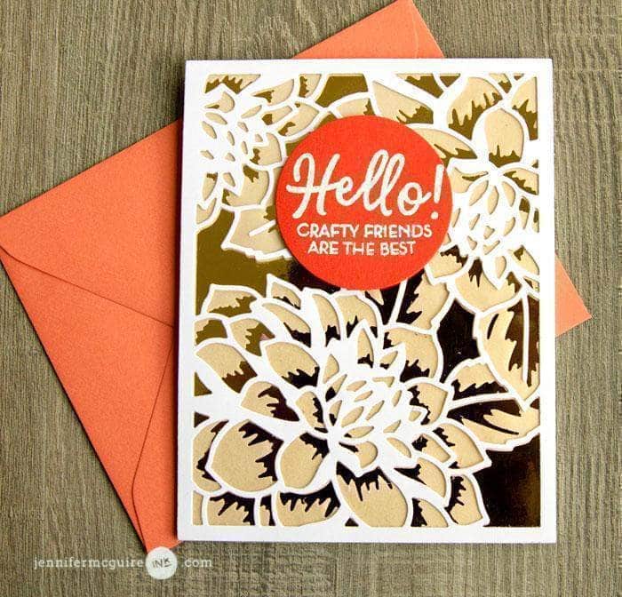 Altenew Die Bundle Layered Floral Cover Die A & B Bundle