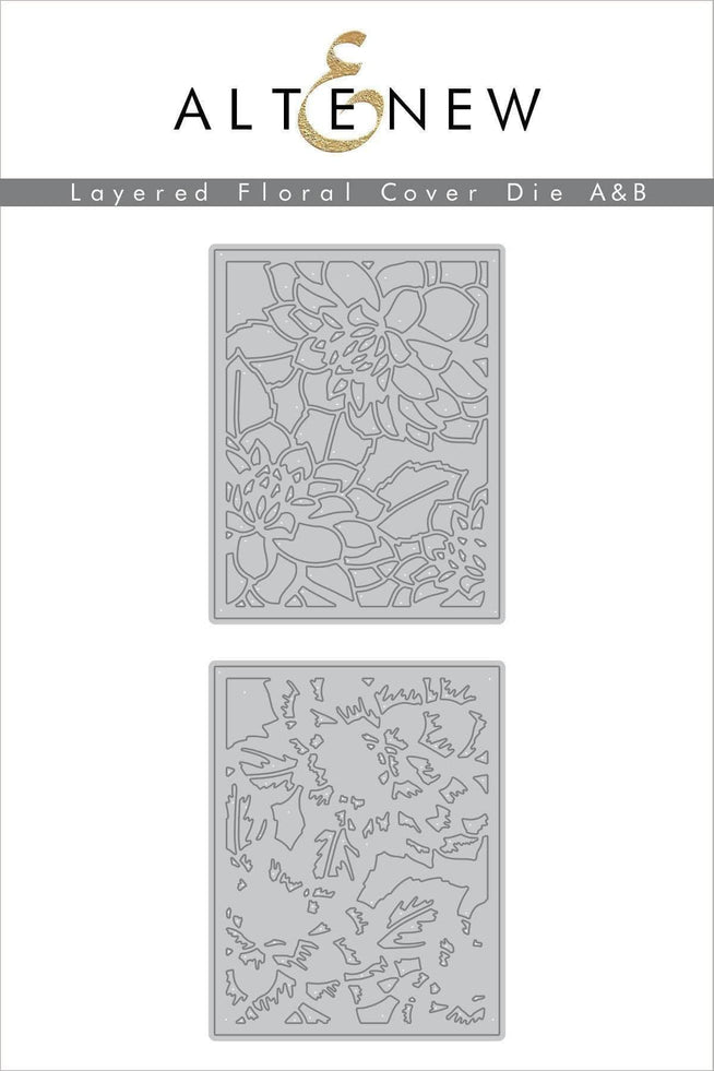 Altenew Die Bundle Layered Floral Cover Die A & B Bundle