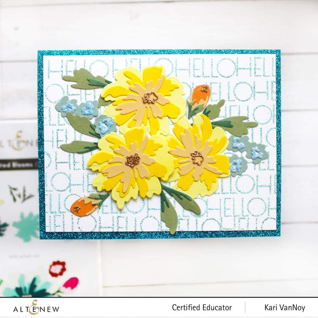 Altenew Die Bundle Painted Blooms Die Set & Way To Go Die Set Bundle