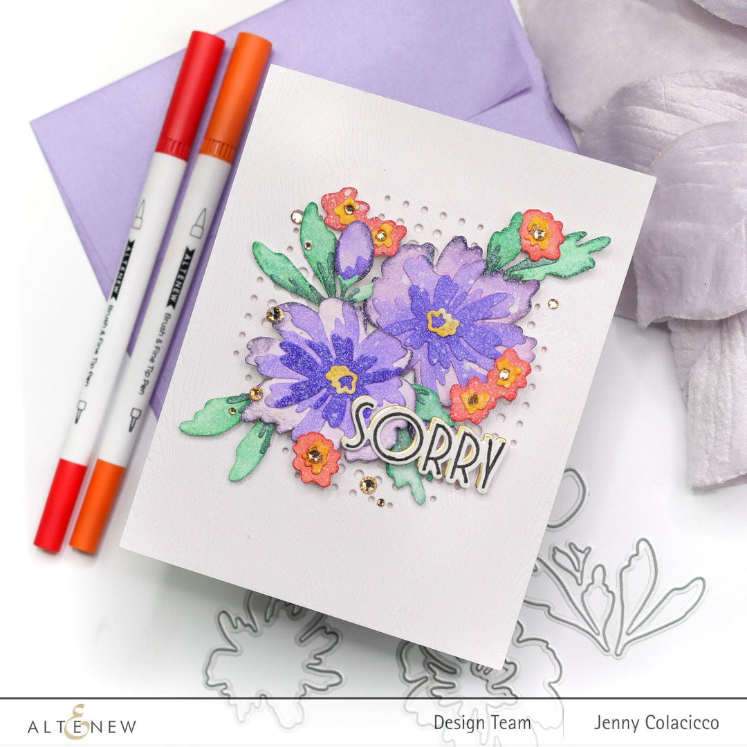 Altenew Die Bundle Painted Blooms Die Set & Way To Go Die Set Bundle