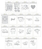 Altenew Die Bundle Amazing Astrology Stand-alone Die Bundle