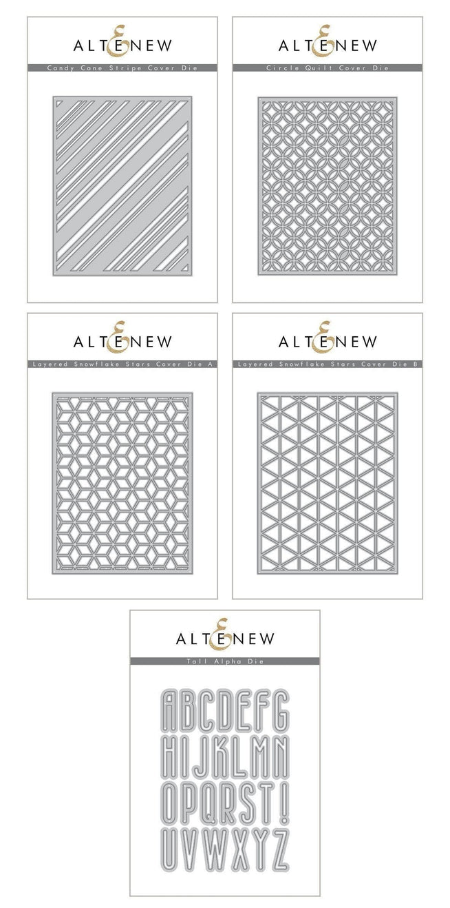 Altenew Die Bundle Holiday Friendship Stand-alone Die Bundle