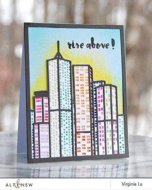 Altenew Die Bundle Layered Cityscape Cover Die A & B Bundle