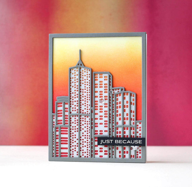 Altenew Die Bundle Layered Cityscape Cover Die A & B Bundle