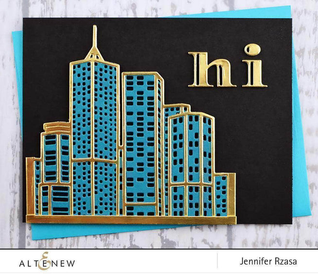 Altenew Die Bundle Layered Cityscape Cover Die A & B Bundle