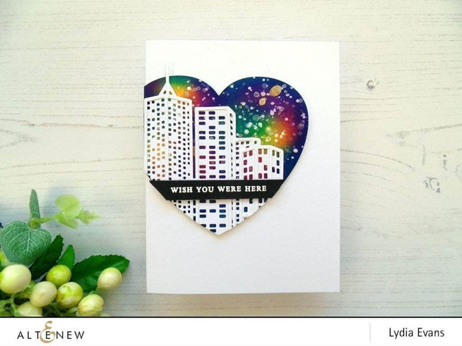 Altenew Die Bundle Layered Cityscape Cover Die A & B Bundle