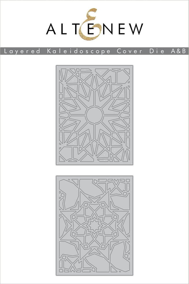 Altenew Die Bundle Layered Kaleidoscope Cover Die A & B Bundle
