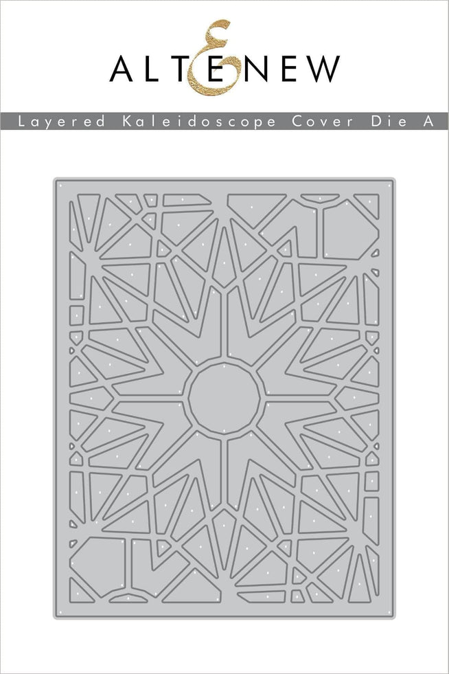 Altenew Die Bundle Layered Kaleidoscope Cover Die A & B Bundle
